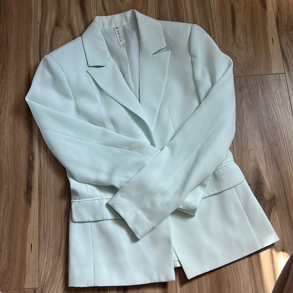 Light green blazer